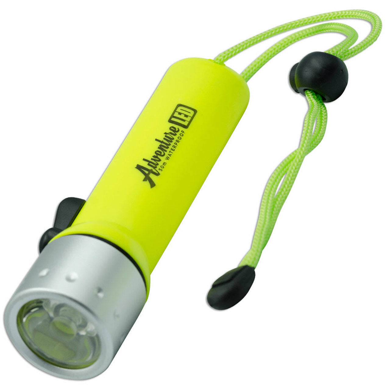 Dive Torch LED Adventure 50M Waterproof Yellow